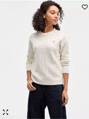 NWT Ivory Ballet Sweater